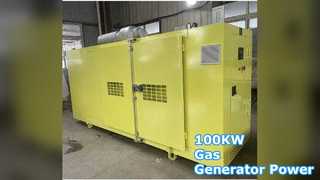 พลังงานสำรองของเครื่องกำเนิดก๊าซธรรมชาติ 100KW