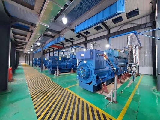 ราคาดี 1000KW 1MW Natural Gas Biogas Generator Set Power Station Open Container ออนไลน์