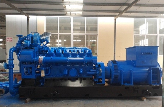 ราคาดี Low Engine Speed Long Service Life Continuous 800KW 1000KVA Natural Gas Biogas Generator Set Power Station ออนไลน์