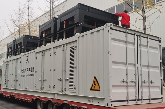 ราคาดี เครื่องปรับเสียง 250KW 300KVA 500KW 625KVA เครื่องผลิตแก๊สธรรมชาติ LNG CNG Deutz สําหรับสนามก๊าซและสนามน้ํามันกลางแจ้ง ออนไลน์