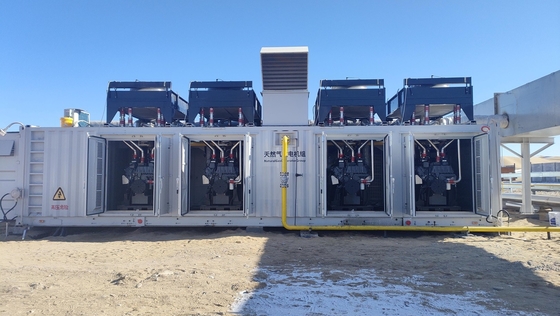 ราคาดี Air Cooled Alternator Cooling Container Type 500KW 1000KW 1MW 2MW 3MW LNG CNG Natural Gas Deutz Generator Set for Outdoor ออนไลน์