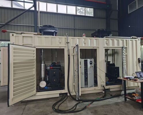 ราคาดี พรีเมียม 50hz 60hz ประสิทธิภาพสูง เสียงต่ํา 120kW 150KVA หน่วยพิสตันก๊าซธรรมชาติ GPU ออนไลน์