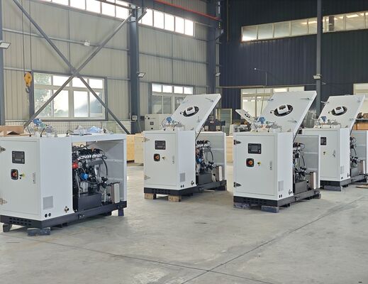 ราคาดี ระบบผลิตพลังงานพลังงานประกอบด้วยก๊าซขนาดเล็กแบบเงียบ 8kw 10kva 10kw ออนไลน์