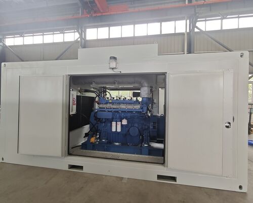 ราคาดี 300kW 400kVA 400kW 500kVA ยูชาย เวชาย Baudouin เครื่องยนต์ กันฝน กันเสียง ถังกลางแจ้งเงียบ CNG เครื่องผลิตแก๊สไฟฟ้า ออนไลน์