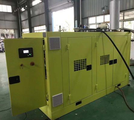 ราคาดี Water Cooled Silent 100kw Cummins Natural Gas CHP Generator Set 24hours Continuous Running ออนไลน์